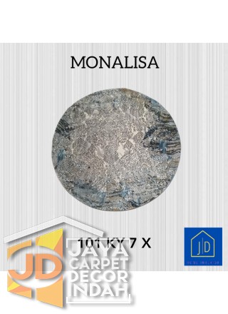 Permadani Monalisa Bulat 101 KY 7 X Ukuran 120 cm x 120 cm, 160 cm x 160 cm